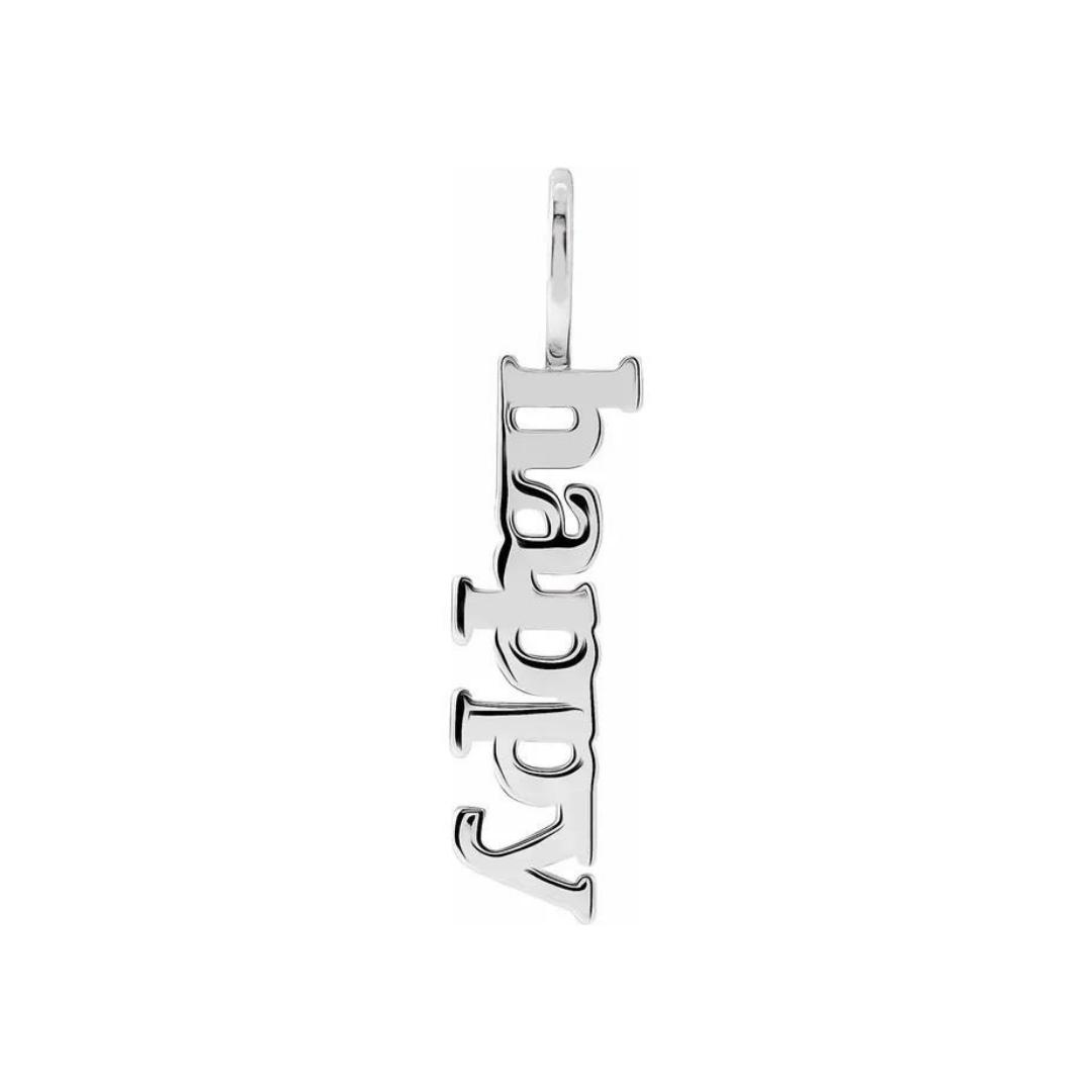 Be Happy Charm Necklace - ALIZETI