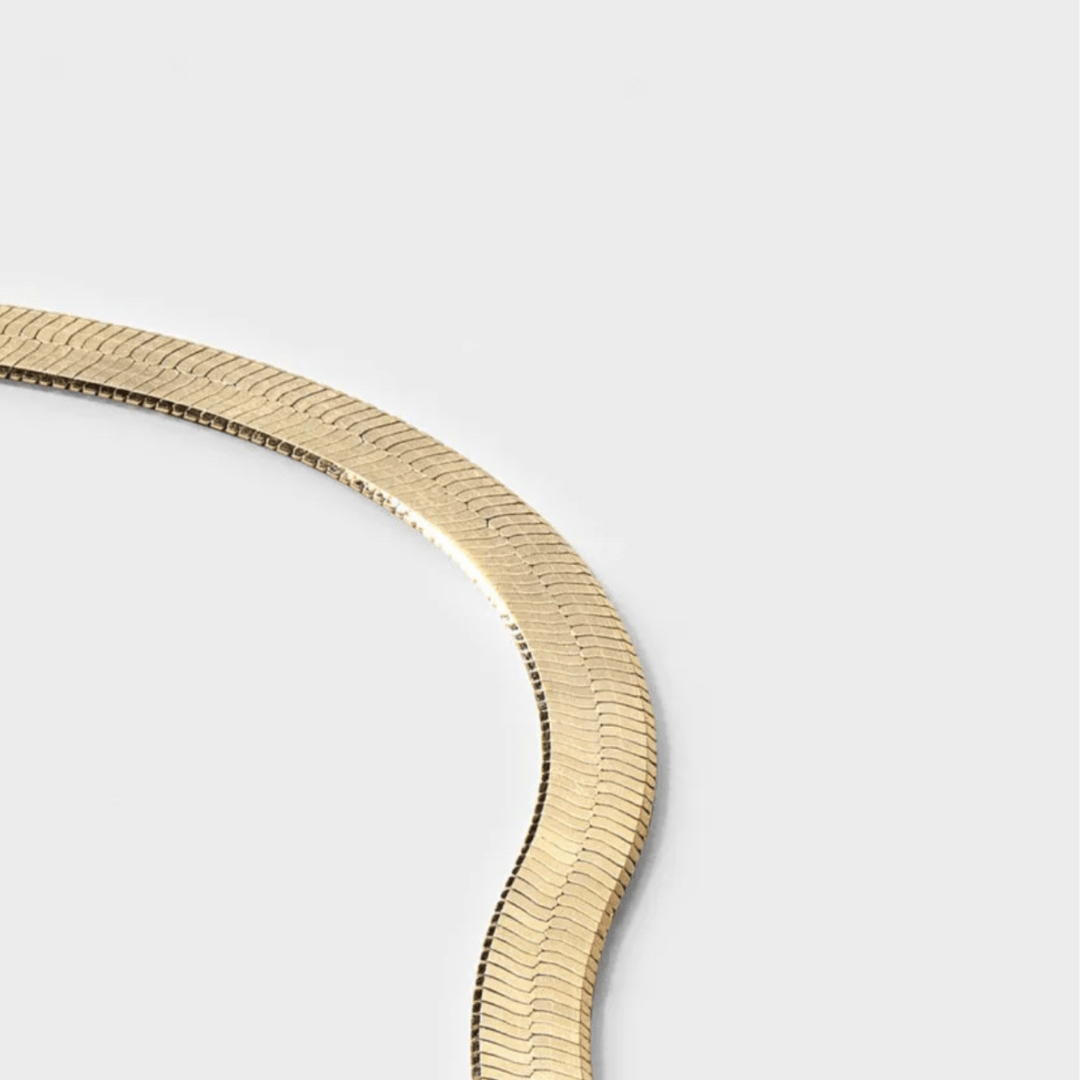 Flexible Herringbone Bracelet - ALIZETI FINE