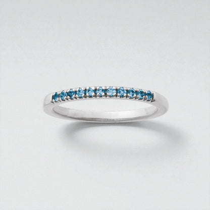 Alizeti Fine - 14k White Gold Birthstone Ring - Alizeti Fine Jewelry