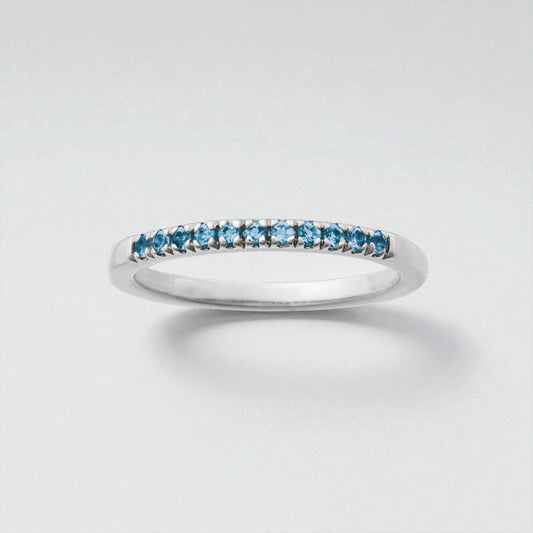 Alizeti Fine - 14k White Gold Birthstone Ring - Alizeti Fine Jewelry