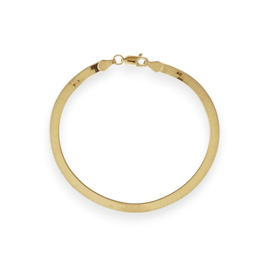 Flexible Herringbone Bracelet - ALIZETI FINE