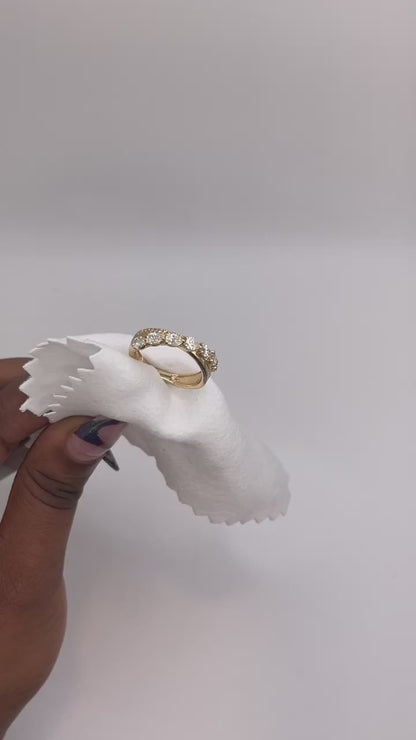 "Faizi" Pear Diamond Ring